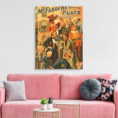 Toile La rangée d'appartements de McFadden nouvelle édit (Insitu(Salon))