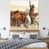 Toile La Récolte d'Art Occidental par Frederic Remington (Insitu(Chambre))