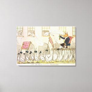 Toile La réélection de Reynard ou Fox