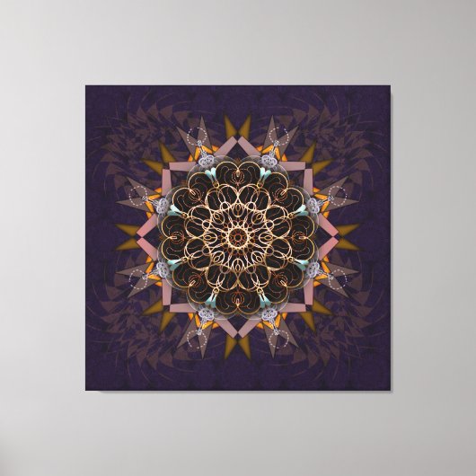 Toile La réfraction pura cravate-in de fil pilé (Recto)