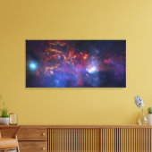 Toile La région centrale de la galaxie de la Voie Lactée (Insitu(Salon))