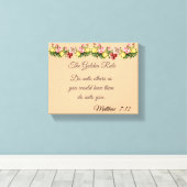 Toile La règle d'or (Insitu (Plancher de Bois))