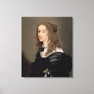 Toile La Reine Christina de la Suède 1652
