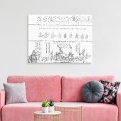 Toile La reine dans sa litière (Insitu(Salon))