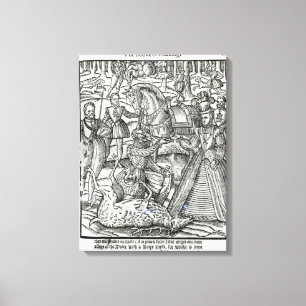 Toile La Reine Elizabeth I à une chasse à mâle