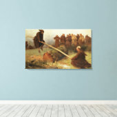 Toile La religion n'a jamais été conçue pour faire notre (Insitu (Plancher de Bois))