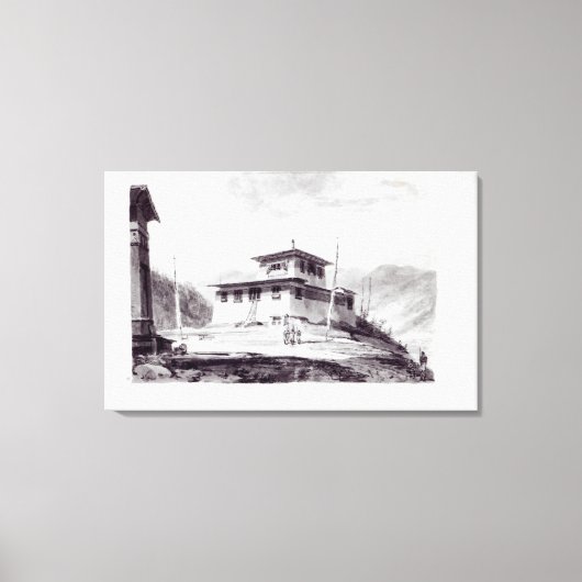 Toile La Résidence de Lam Glassa-too (Recto)