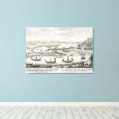 Toile La Résidence du Roi de Siam, de 'Entwurf einer (Insitu (Plancher de Bois))