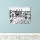 Toile La restitution de Cornwallis à Yorktown (Insitu (Plancher de Bois))