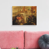 Toile La restitution des deux fils de Tipu Sahib (1749- (Insitu(Salon))