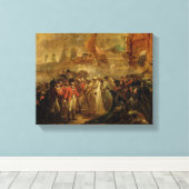 Toile La restitution des deux fils de Tipu Sahib (1749- (Insitu (Plancher de Bois))
