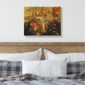Toile La restitution des deux fils de Tipu Sahib (1749- (Insitu(Chambre))