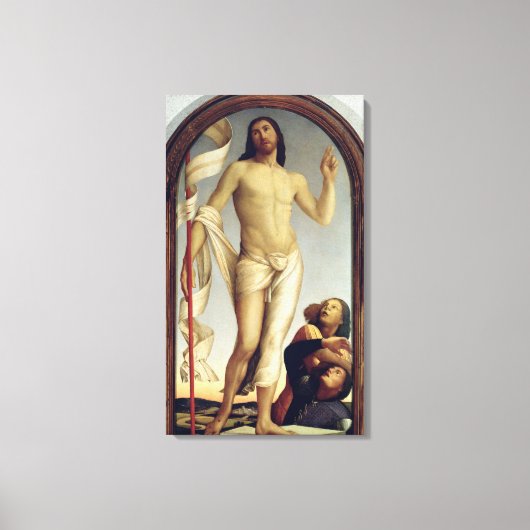 Toile La résurrection (panneau) (Recto)