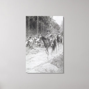 Toile La retraite de Washington des grandes prairies