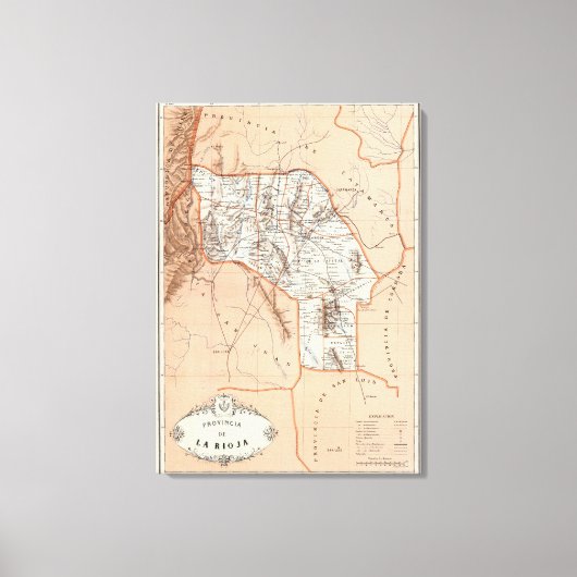 Toile La Rioja, Argentine (Recto)