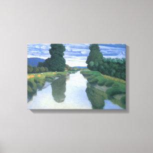 Toile La Rivière à Berville par Felix Vallotton, Beaux-a