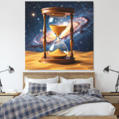 Toile "La Rivière d'or du temps" (Insitu(Chambre))