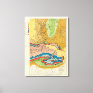 Toile La rivière Green de la voie ferrée de Pacifique