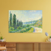 Toile La route de Vétheuil (par Claude Monet) (Insitu(Salon))