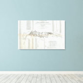 Toile La route du Missouri à l'Oregon (Insitu (Plancher de Bois))