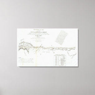 Toile La route du Missouri vers l'Orégon 3