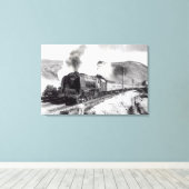 Toile La Royal Scot, locomotive interurbaine (Insitu (Plancher de Bois))