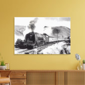Toile La Royal Scot, locomotive interurbaine (Insitu(Salon))