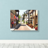 Toile La rue Avile (Insitu (Plancher de Bois))