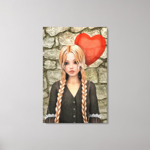 Toile la Saint-Valentin