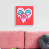 Toile La Saint-Valentin du Dr Seuss | Chose 1 Chose 2 (Insitu(Salon))