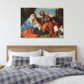 Toile La Sainte Famille et un berger, c.1510 (Insitu(Chambre))