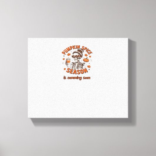 Toile La saison des épices citrouilles commence bientôt (Recto)