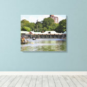 Toile La salle de bains de Central Park (Insitu (Plancher de Bois))
