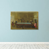 Toile La salle de billard (huile sur toile) (Insitu (Plancher de Bois))