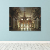 Toile La salle du maréchal en hiver (Insitu (Plancher de Bois))