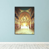 Toile La salle du Trône du nord (Insitu (Plancher de Bois))