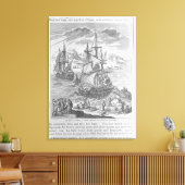 Toile La Salle's Landing au Texas (Insitu(Salon))