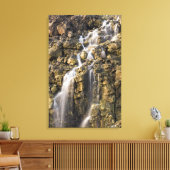 Toile La saumure tombe de la roche volcanique chute (Insitu(Salon))