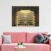 Toile La Scala, Milan, lors d'une représentation (Insitu(Salon))