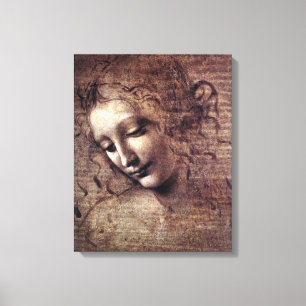 Toile La Scapigliata - de Vinci - c1508
