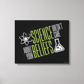 Toile La science ne s'intéresse pas (Recto)