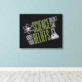 Toile La science ne s'intéresse pas (Insitu (Plancher de Bois))