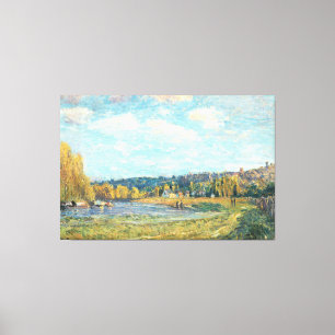 Toile La Seine à Saint-Cloud Alfred Sisley