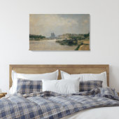 Toile La Seine du Quai de la Rapee (Insitu(Chambre))