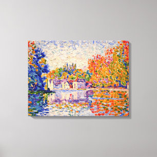 Toile La Seine par Paul Signac