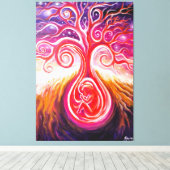 Toile La semence de la vie (Insitu (Plancher de Bois))