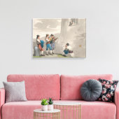 Toile La Serenade (Chansons d'amour) (Scène romantique) (Insitu(Salon))