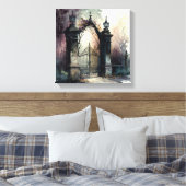 Toile La série de portes du cimetière gothique 12 (Insitu(Chambre))