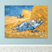 Toile La Siesta de Vincent van Gogh (Insitu (Plancher de Bois))