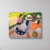 Toile La Siesta par Paul Gauguin Tahitian Femmes Tahiti (Recto)